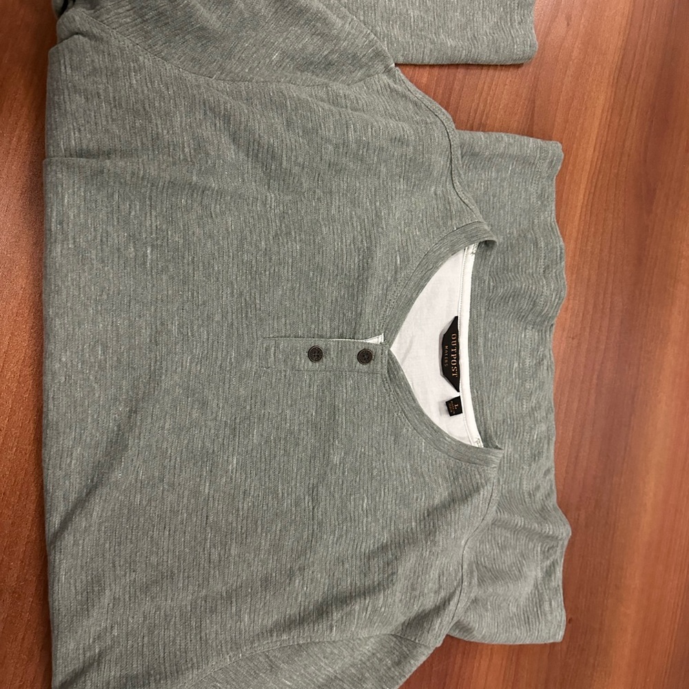 Green Henley Shirt